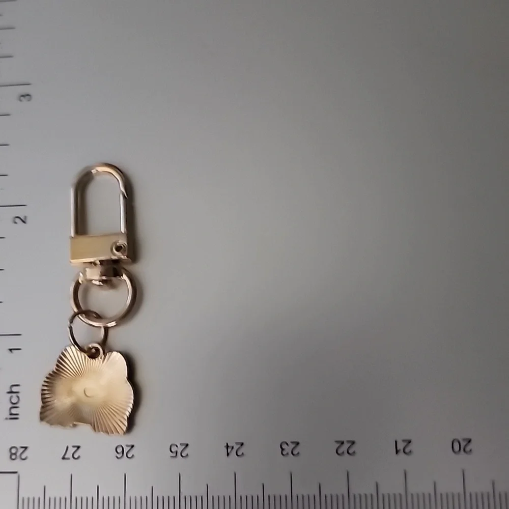 CALICO CAT  ZIPPER Pull purse charm Or Charm bracelet Lobster claw clip closure